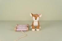 Little Dutch Fairy garden hertje op wielen fsc - thumbnail