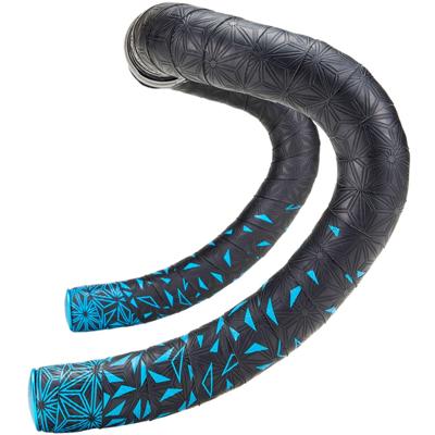 Supacaz - super sticky kush star fade stuurlint zwart / neon blauw Supacaz - super sticky kush star fade stuurlint zwart / neon blauw