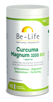 Be-Life Curcuma magnum 3200 + piperine bio 90 Softgels - thumbnail