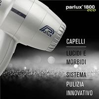 Parlux 1800 Eco Föhn Eco Zilver 1Stuks - thumbnail