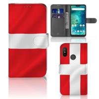 Xiaomi Mi A2 Lite | Bookstyle Case | Denemarken - thumbnail