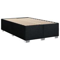 Boxspring met matras stof zwart 80x200 cm - thumbnail
