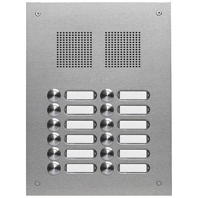 Grothe TS 788 2-6 Buitenunit voor Deurintercom RVS V2A (geborsteld)