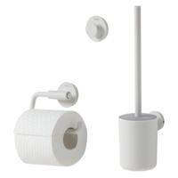 Toiletaccessoireset Tiger Urban Met Toiletborstel, Toiletrolhouder en Handdoekhaak Wit - thumbnail