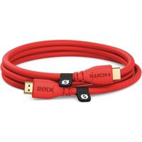 Rode HDMI kabel 1,5m rood - thumbnail