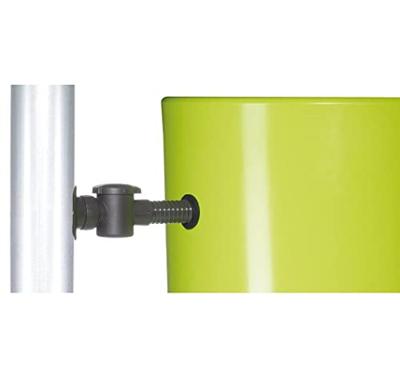 Garantia regenton met bloembak 350 liter groen - thumbnail