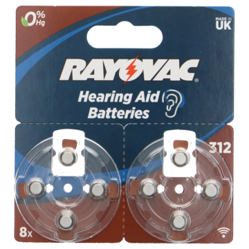 Varta Rayovac Acoustic V312 blister 8 3221930 - thumbnail