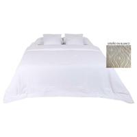 Sprei Home ESPRIT Wit 180 x 260 cm - thumbnail