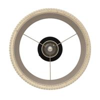 Eglo PlafondlampTabley Ø 38cm - linnen met rotan - 43974 - thumbnail