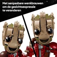 LEGO Marvel Groot in Ravager jumpsuit 76341 - thumbnail
