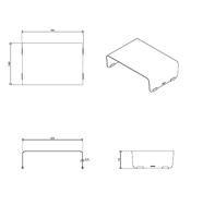 Dataflex Bento® Monitorverhoger 110 Wit - Stijlvolle en Stevige Monitor Stand, Verbetert Houding, 20kg Draagkracht, Krasvrij, Perfect met Bento® Toolbox - thumbnail