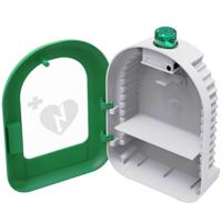 MEDX5 Universal AED-PVC-Innenwandkasten mit akustischem und optischem Alarm, grün Wandbox voor defibrillator Binnen PVC - thumbnail