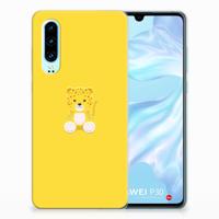 Huawei P30 Telefoonhoesje met Naam Baby Leopard - thumbnail