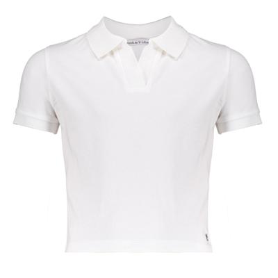 May Polo Chalk White