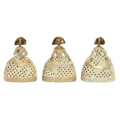 Decoratieve figuren DKD Home Decor Spiegel Beige Gouden Hars Dame Traditioneel (18 x 13 x 23 cm) (3 Stuks) Decoratieve figuren DKD Home Decor Spiegel Beige Gouden Hars Dame Traditioneel (18 x 13 x 23 cm) (3 Stuks)