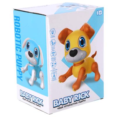 Robot Puppy Rick 20 cm + Licht en Geluid Blauw/Wit Robot Puppy Rick 20 cm + Licht en Geluid Blauw/Wit