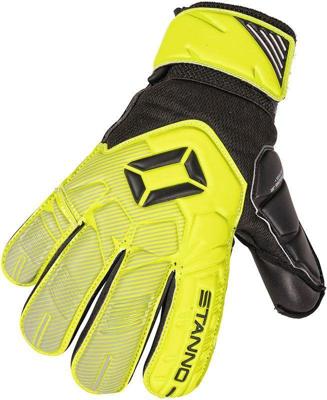 Stanno 481408 Hardground JR Goalkeeper Gloves V - Yellow-Black - 6