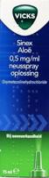 Sinex aloe neusspray 15 Milliliter - thumbnail
