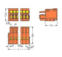 WAGO 734-214 Female behuizing (kabel) 734 Totaal aantal polen: 14 Rastermaat: 3.81 mm Inhoud: 25 stuk(s) - thumbnail