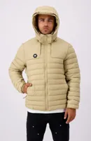 Black Bananas Boris Puffer Jas Heren Beige - Maat XL - Kleur: Beige | Soccerfanshop - thumbnail