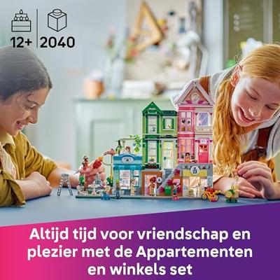 LEGO® Friends 42670 Heartlake City appartementen en winkels - thumbnail