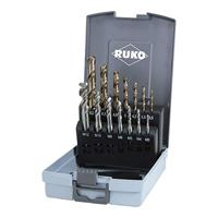 RUKO 245052RO Machinetapboorset 14-delig Metrisch M3, M4, M5, M8, M10, M12 Rechtssnijdend DIN 371, DIN 376 HSSE-Co 5 Model B 1 set(s) - thumbnail