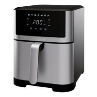 Profi Cook PC-FR 1269 H Airfryer 8 l 1800 W RVS, Zwart - thumbnail