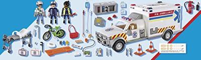 Playmobil 70936 City Action US Ambulance + Licht en Geluid - thumbnail