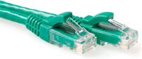 ACT Groene 7 meter U/UTP CAT6A patchkabel snagless met RJ45 connectoren - thumbnail