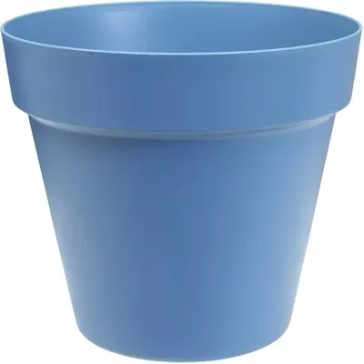 Easyday bloempot smile recht 29x25,8 cm oceaanblauw