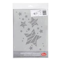 Creativ Company Flexibel sjabloon sterren a4 - thumbnail