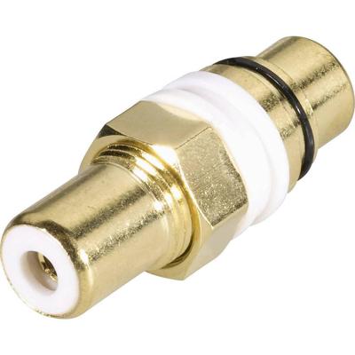 BKL Electronic 1103054 Cinch-adapter Cinch-koppeling - Cinch-koppeling Inhoud: 1 stuk(s)