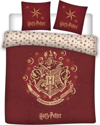 Warner Bros. dekbedovertrek Harry Potter 140 x 200 cm PE rood