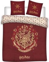 Warner Bros. dekbedovertrek Harry Potter 140 x 200 cm PE rood - thumbnail