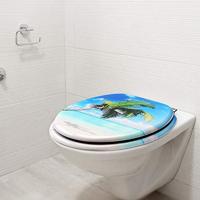 Toiletzitting Strand met soft close mechanisme - thumbnail
