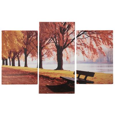 Diamond painting drieluik Landschap
