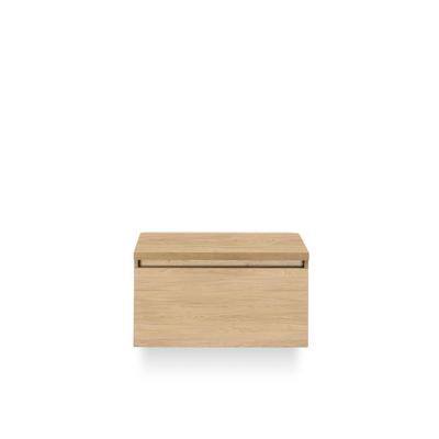 Frozen Badmeubelset 80 cm - Greeplijst in kleur - Incl. Bovenblad Casella Oak