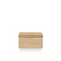 Frozen Badmeubelset 80 cm - Greeplijst in kleur - Incl. Bovenblad Casella Oak - thumbnail