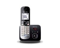 Draadloze telefoon Panasonic KX-TG6821FRB Zwart Grijs - thumbnail