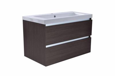 Wiesbaden Vision onderkast+ 2 laden 80x46 houtnerf grijs