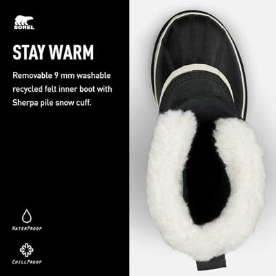 Sorel Caribou™ Wp Sneeuwlaars Dames Black, Stone 11 Sorel Caribou™ Wp Sneeuwlaars Dames Black, Stone 11