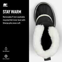 Sorel Caribou™ Wp Sneeuwlaars Dames Black, Stone 7,5 - thumbnail