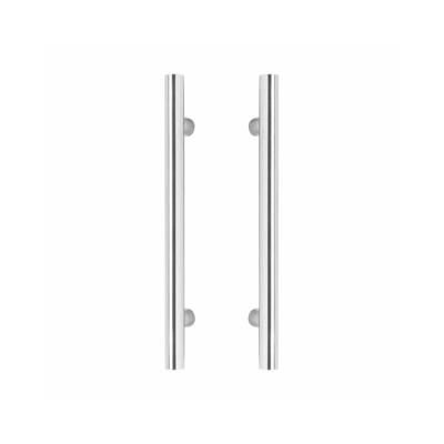 Deurgrepen per paar T-vorm 800x80x30 HoH 600 rvs