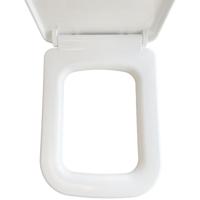 Wiesbaden Carré Toiletzitting - Softclose en Quick Release - Glans Wit - thumbnail