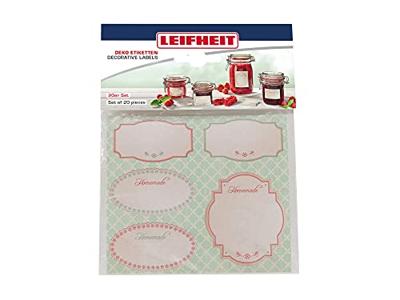 Leifheit 3217 Zelfklevende Deco-Etiketten 20 Stuks Pastel Leifheit 3217 Zelfklevende Deco-Etiketten 20 Stuks Pastel