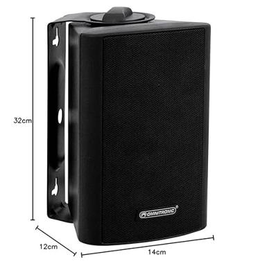 Omnitronic WPS-4S PA-wandluidspreker Zwart 1 stuk(s)