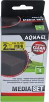 Aquael Schuimstofpatroon Mini Plus - Set van 2 voor Heldere Aquariumzuivering, Compatibel met Fan Filter - thumbnail