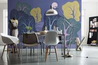 Komar Flair Fotobehang Purple Nights - FLX7-017 - thumbnail