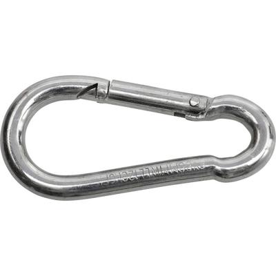 SWG 680 154 850 75 Brandweerkarabijnhaak staal galvanisch verzinkt (l x b) 50 mm x 5 mm