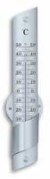 Buitenthermometer aluminium 24 cm - thumbnail